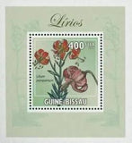 Lilies Pomponium Flower Plant Mini Sov. Sheet MNH