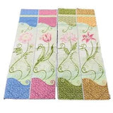 Stately Floral Lily Poppy Peony Crafters Tapestry Bellpull Fabric Remnant
