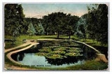 NEW LISTINGWichita KS Kansas Lily Pond in Riverside Park Divided Back Postcard Posted 1908
