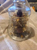 Vintage LEE HOWARD Art Round Dome Dried Flowers