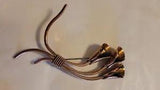 Vintage Renior Copper Brooch Pin Calla Lily Flower
