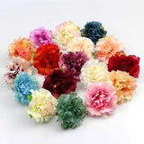 Artificial Silk Small Peony 2" Flower Heads Wedding Decor simulation Flower head