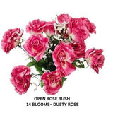 Artificial Red Roses Bouquet Floral Craft Supplies Greenery Floral Arrangements Silk Plants Supplies for Crafters  Wreath Making