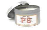 Trader Joe's Candle Peony Blossom 5.7 oz Silver Color Tin PB Scented