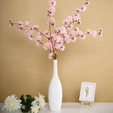 2 BLUSH 42" Stem SILK ARTIFICIAL Carnation FLOWERS Sprays Wedding Party Supplies