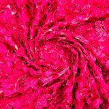 Fuchsia Rosette Fabric 3D Floral Fabric By The Yard, Peony Bouquet Fabric on Mesh, 3D Rosette Satin Fabric Wedding Decor.