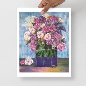 Bursting Bouquet Poster