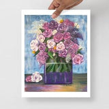 Bursting Bouquet Poster