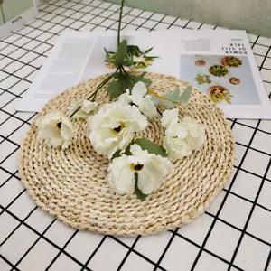 6-head Snowy Peony Simulated Artificial Flower Wedding Hall Home Decoration