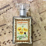Sunflowers Perfume EDT summer flower fragrance girls floral symbol vintage fresh made In Canada parfum Honey moss wild scent rural rustic