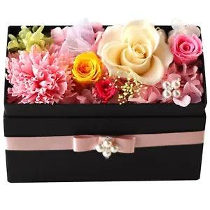 Azurosa Preserved Flower Box Rose Present Gift Never Wither Flower Soap Mixed Co
