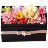 Azurosa Preserved Flower Box Rose Present Gift Never Wither Flower Soap Mixed Co