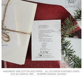 Seed Cards - Flower Cards - All Occasion Cards - Gift Cards - Valentines Cards - Plantable - Seed Paper - Eco Friendly - Seed Paper - Eco