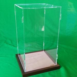 11 x 11 x 15 Inch Acrylic Display Case for Brooch Bouquet Cabinet Organizer Storage Stand