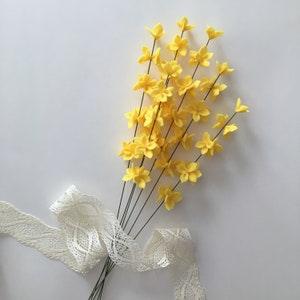 Felt Flower - Forsythia