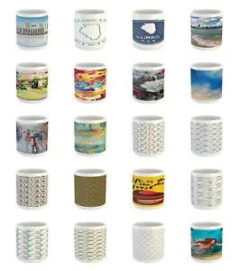 Ambesonne Coffee Mug Eleven oz Printed Ceramic Design