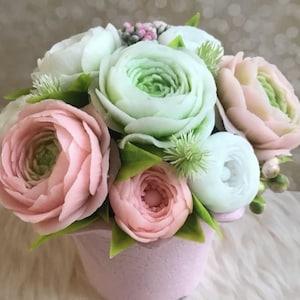 3D Ranunculus Silicone Mold Ranunculus soap Ranunculus resin Flower silicone mold soap silicone mold resin silicone mold