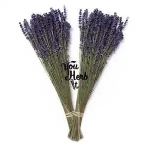 Dried Lavender Bundles Natural Dried Flowers 1-12 Bundles -Lavandula Officinalis