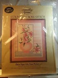 Cross Stitch Kit Candamar Something Special DECO TIGER LILY VASE PICTURE 50317