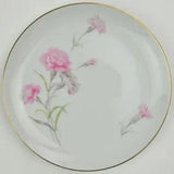 Royal Court Fine China Carnation Pattern Salad Plate Japan FLoral Flower Gold
