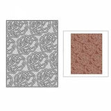 Spotted Peony Flower Panel Metal Cutting Dies DIY Scrapbooking Card Making Craft