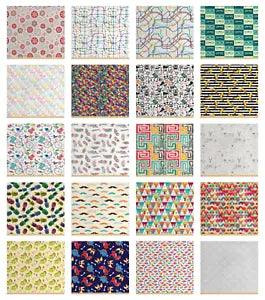 Waterproof Fabric by the Yard Decorative Upholstery Home Accents by Ambesonne