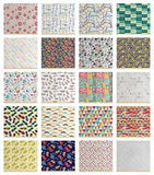 Waterproof Fabric by the Yard Decorative Upholstery Home Accents by Ambesonne