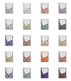 Ambesonne Floral Retro Soft Flannel Fleece Throw Blanket Plush for Indoors