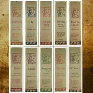 New Hand Rolled Natural Herb & Flower Enticing Aromas Original Incense 20 Sticks