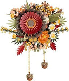 Dried Flower Centerpiece Building Set, Wall Hanging Flowers Gift Building Kit fo
