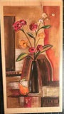 New VASSILEVA Rubber STAMPS HAPPEN PEAR & RANUNCULUS Still life flowers