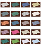 Ambesonne Fabric Place Mats 4 Piece Group Placemats Dining and Kitchen Table