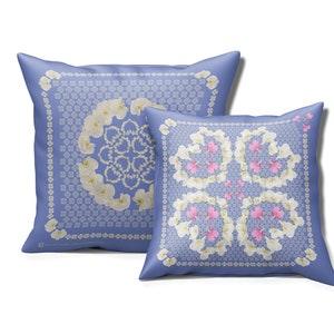 The Moth: White Phalaenopsis Decorative Pillow