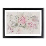 Pale Pink Carnation Flowers Framed Wall Art Poster Print Picture Large