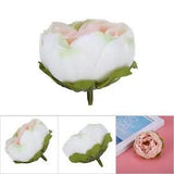 10Pcs Artificial Peony Flowers Head For DIY Wedding Bridal Wreath
