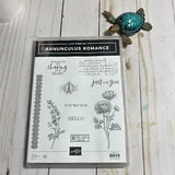 Stampin' Up! - Ranunculus Romance Cling Stamp Set *Retired*
