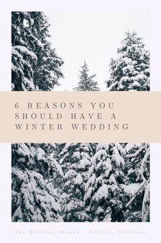 6 Reasons You Should Have a Winter Wedding - The Wedding Shoppe Flower Delivery