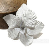 Coco Silk Orchid Millinery Flower Hat Mount for Millinery - Pale Grey
