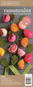 Pacon-Crepe Paper Flower Kit -Ranunculus