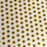 Sunflowers Faux Leather Sheet, Synthetic Leather Sheets, Vegan Leather, DIY, Hair Bows, Earrings, Fabric Crafts