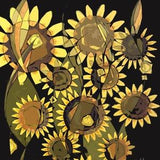 Yellow Sunflowers II - Abstract Graphic Design - Art Print