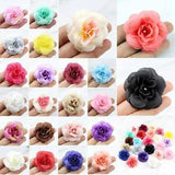 2/100PCS Small Rose Artificial Silk Flower Head Faux Flower For DIY Crafts Decor