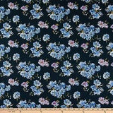Field Day Floral Peony Cotton Fabric Windham Sycamore Kelly 26-C3Yentura  BFab