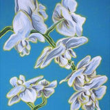 ORCHIDS Art Print - Original Acrylic Painting
