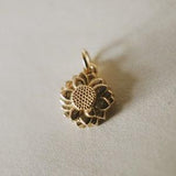 Sunflower Charm Pendant *Ready-to-ship