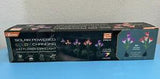 2 Pack Solar Power Lily Flower Lights Outdoor Garden Stake LED Landscape Decor