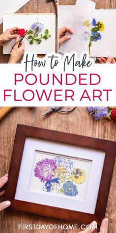 Flower Pounding 101: A Beginner's Guide | First Day of Home Flower Delivery