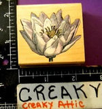 LILY FLOWER RUBBER STAMP HERO ARTS E1862