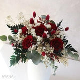 Bouquet VERONE red eternal roses eco-responsible gift sustainable flowers, original gift romantic bouquet