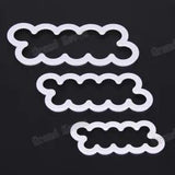 3PCS Easiest Carnation Ever Cookie Cutter Fondant DIY Flower Embossed Pastry Cut